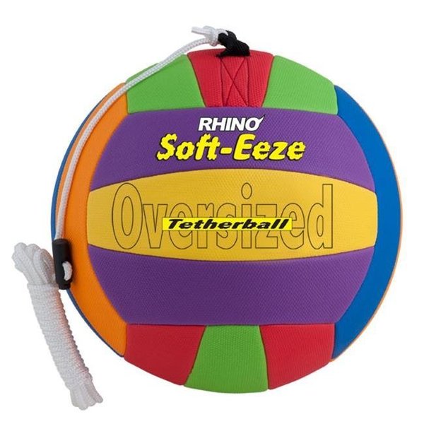 Champion Sports Champion Sports RSTB10 10 in. Rhino Soft Eeze Volleyball; Multicolor RSTB10